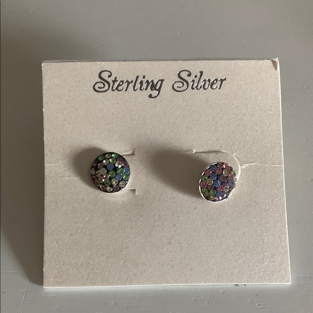 Multicolor Stud Earrings